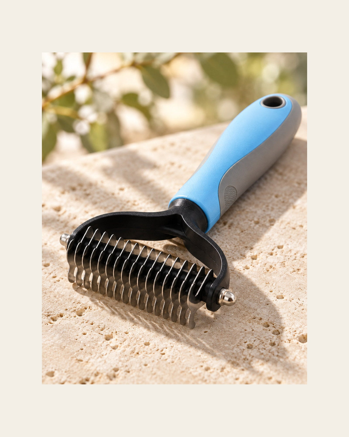 Undercoat Rake — Double-Sided Dematting Tool — undercoat rake detail