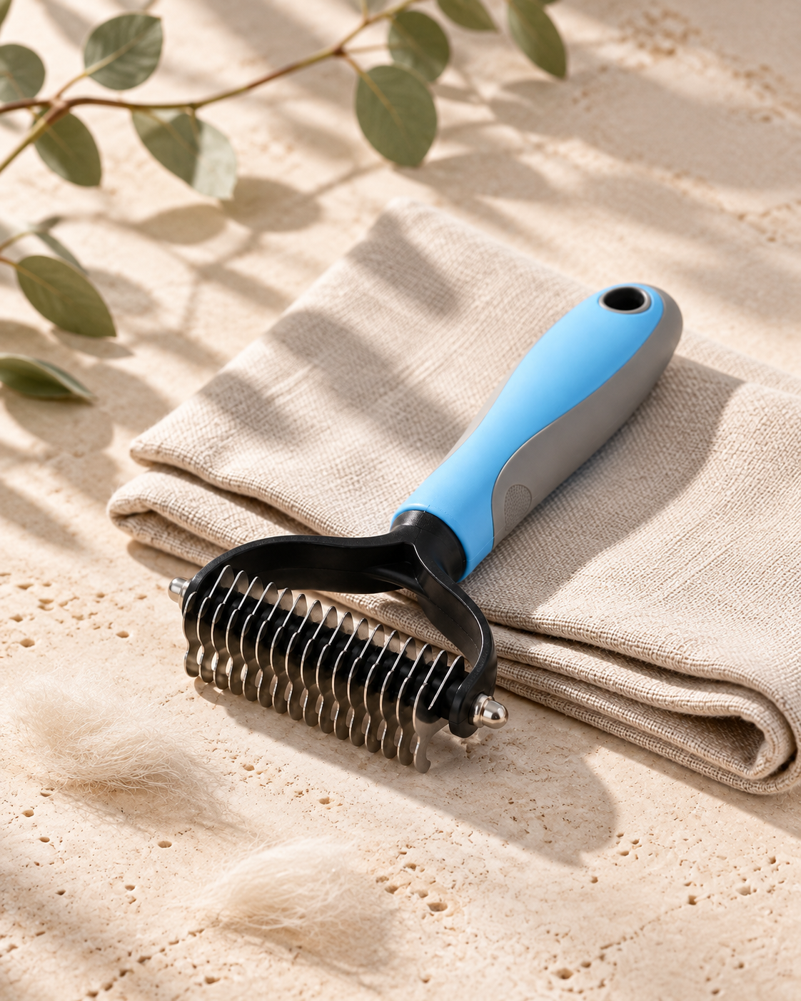 The Undercoat Rake — Double-Sided Dematting Tool — full frame product image