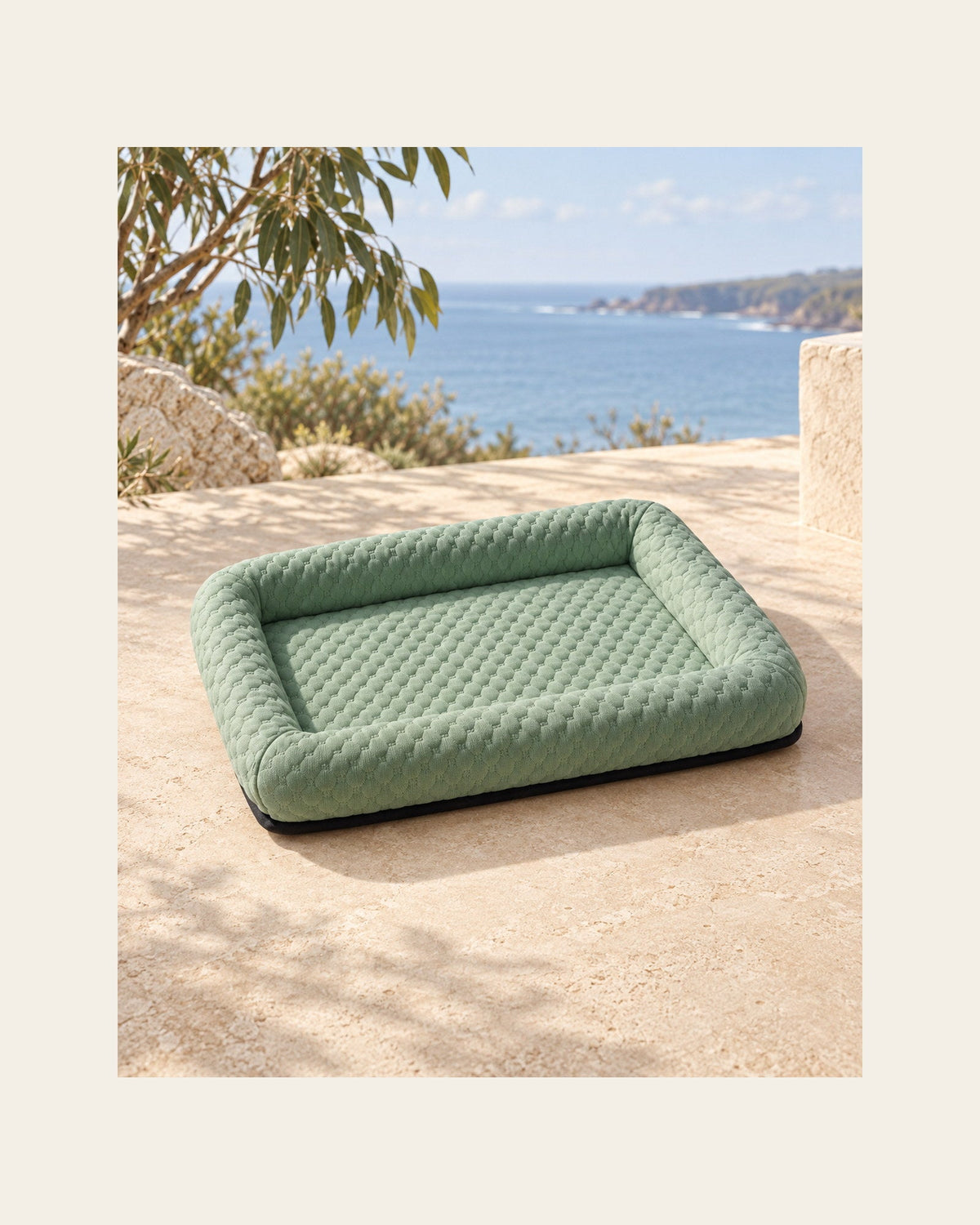 Summer Rest Mat — Breathable Cooling Bed — summer rest mat variant green