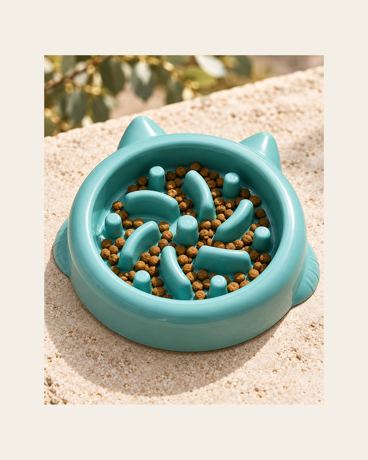 Slow Bowl — Calm-Mealtime Feeder — slow bowl detail