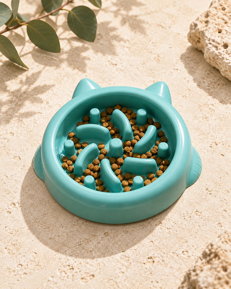 The Slow Bowl — Calm-Mealtime Feeder — full frame product image
