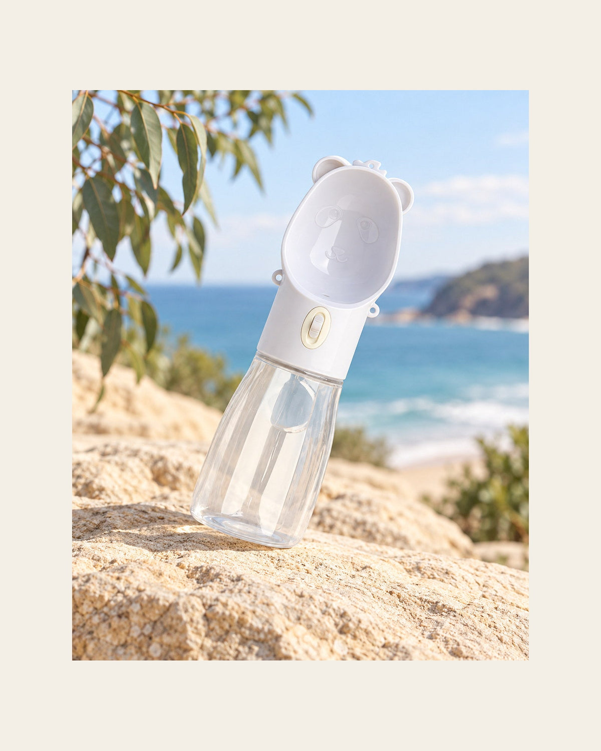 Rover Bottle — Dog Travel Bottle — rover bottle variant white