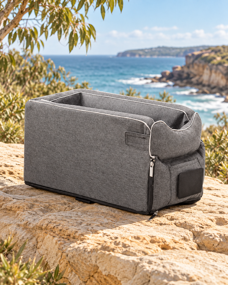 The Road Nest — Portable Dog Car Seat — full frame product image