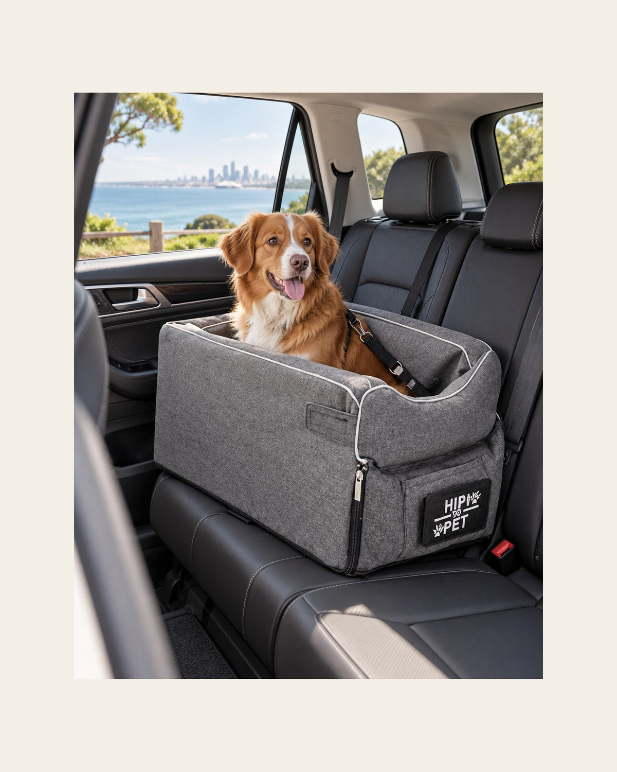 Road Nest — Portable Dog Car Seat — road nest lifestyle