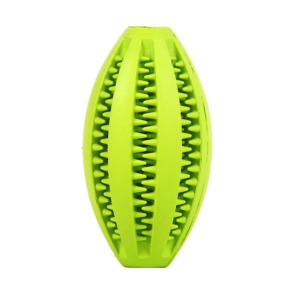 The Mint Treat Ball textured enrichment toy in turquoise