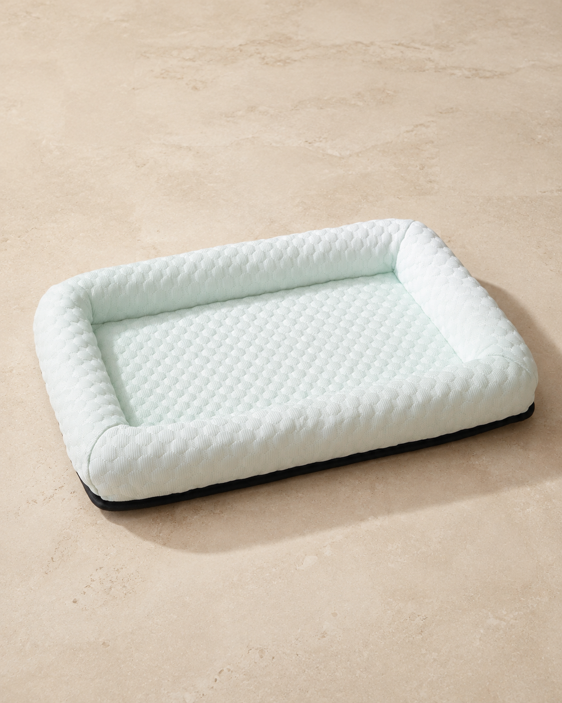 Green Summer Rest Mat in a clean three-quarter studio view